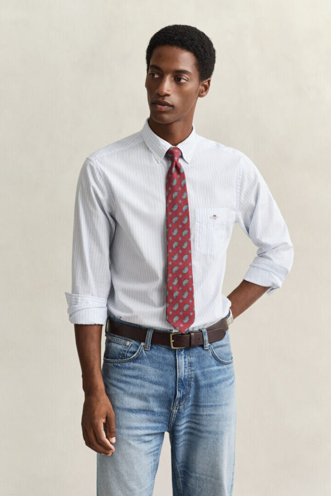 Striped Classic Poplin Shirt Striped Classic Poplin Shirt