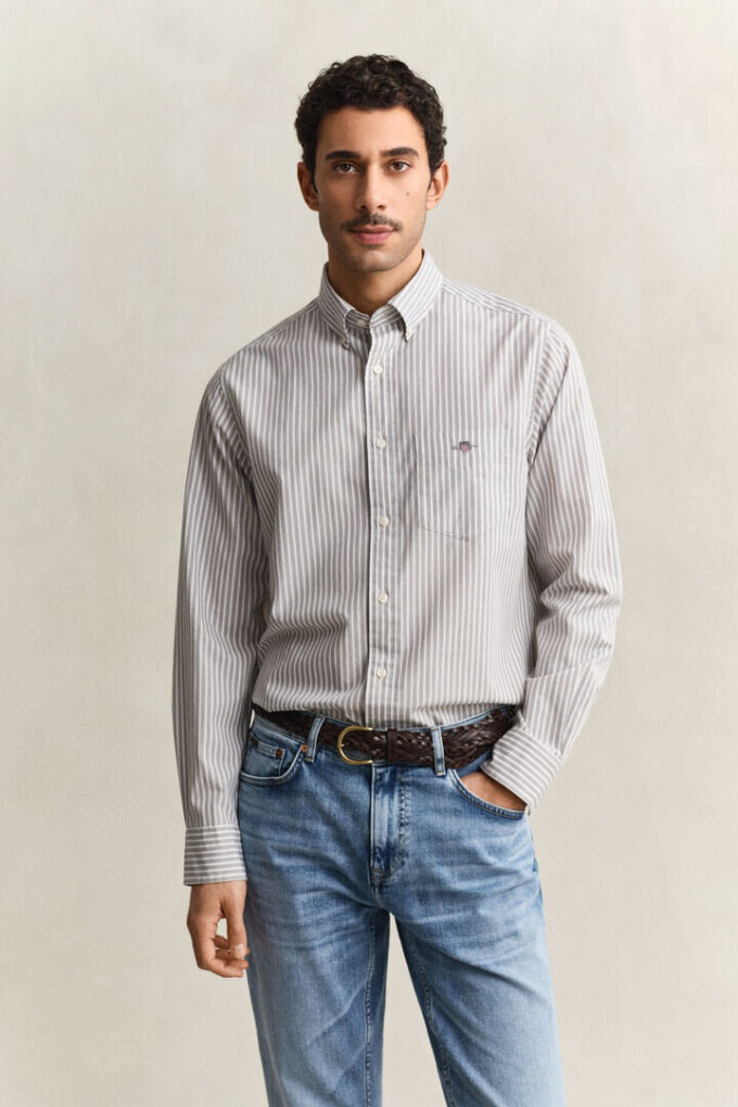Striped Classic Poplin Shirt Striped Classic Poplin Shirt