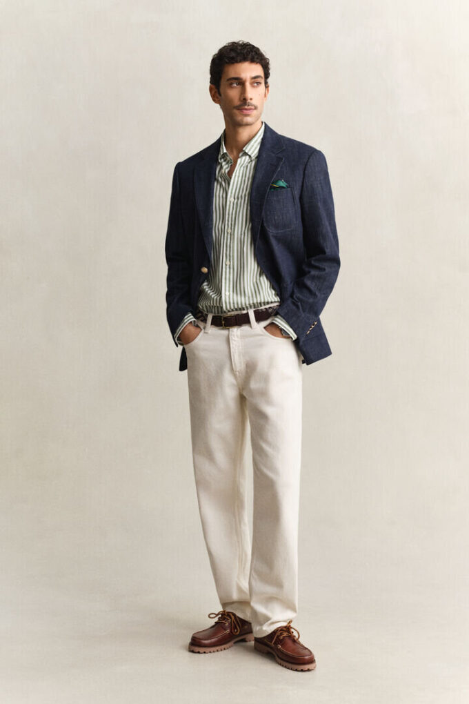 Striped Classic Poplin Shirt Striped Classic Poplin Shirt