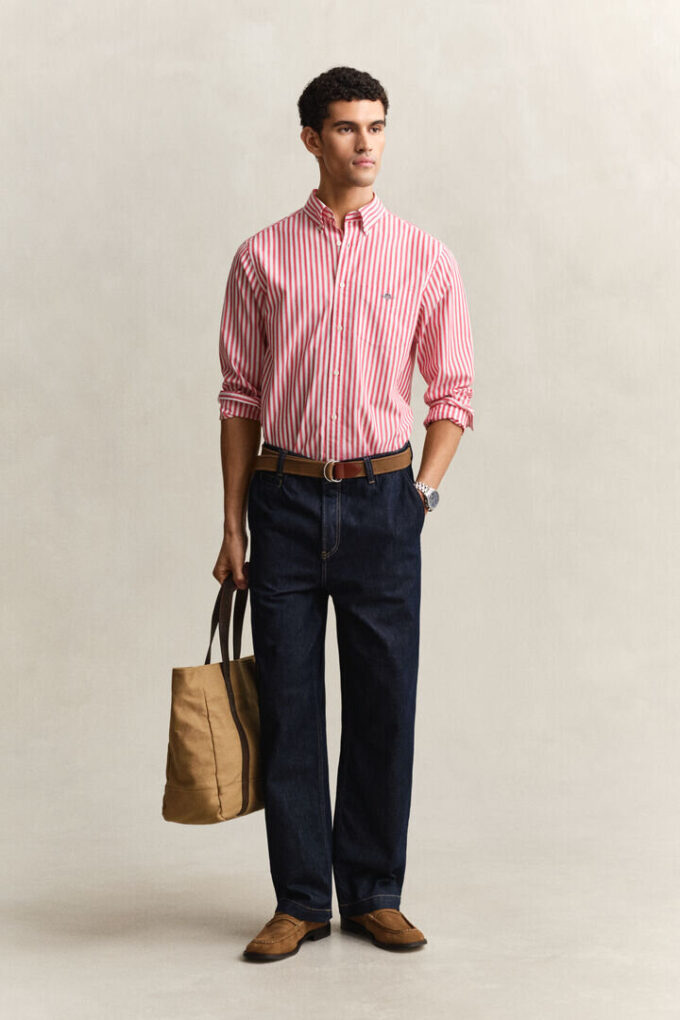 Striped Classic Poplin Shirt Striped Classic Poplin Shirt