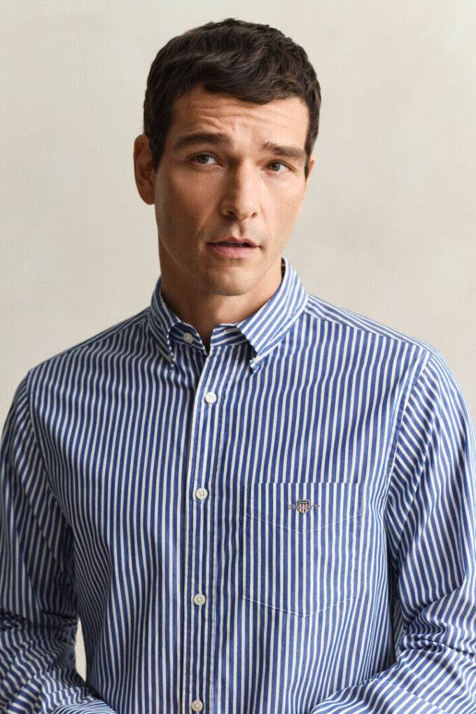 Striped Classic Poplin Shirt Striped Classic Poplin Shirt