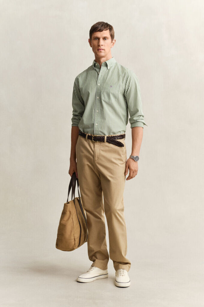 Striped Classic Poplin Shirt Striped Classic Poplin Shirt