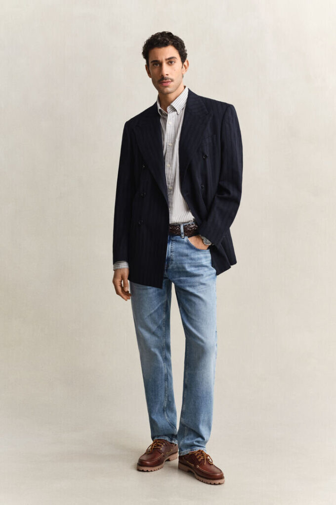 Striped Classic Poplin Shirt Striped Classic Poplin Shirt