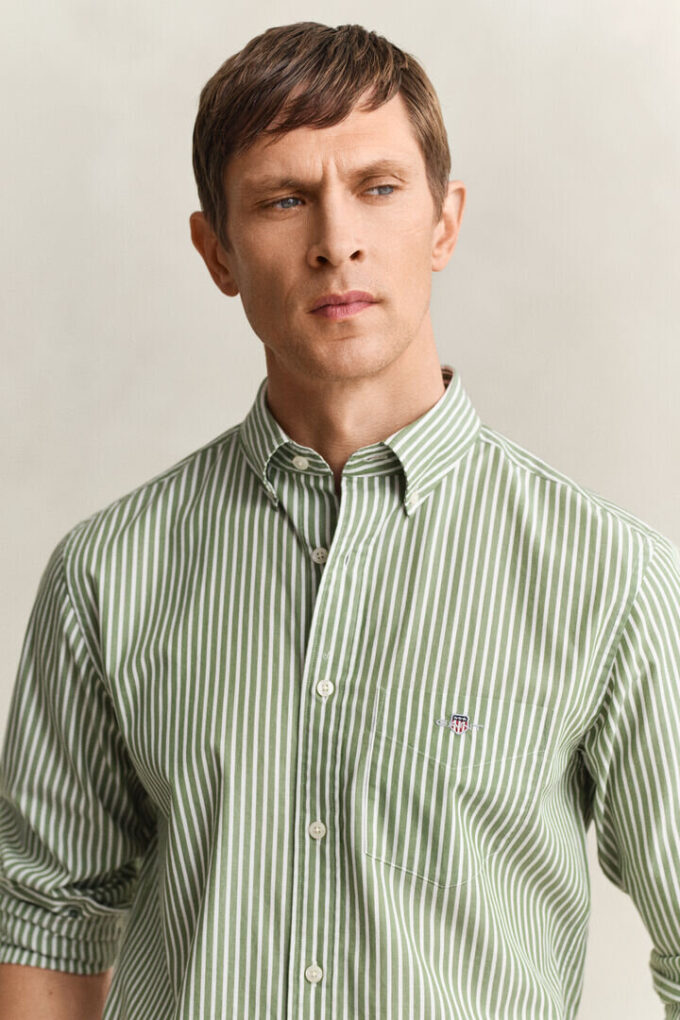 Striped Classic Poplin Shirt Striped Classic Poplin Shirt