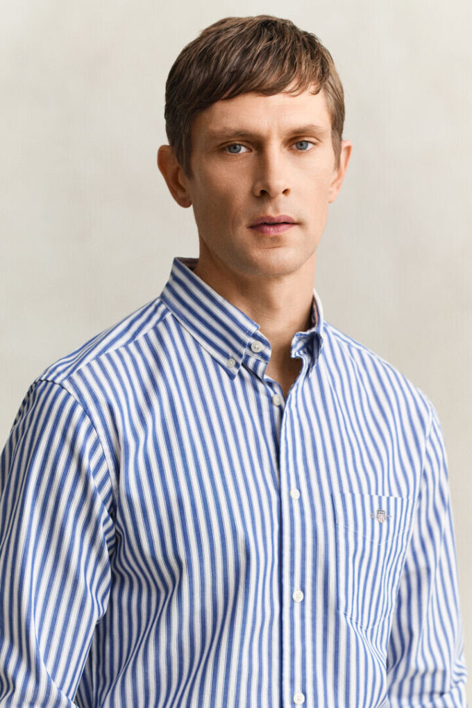 Striped Classic Poplin Shirt Striped Classic Poplin Shirt