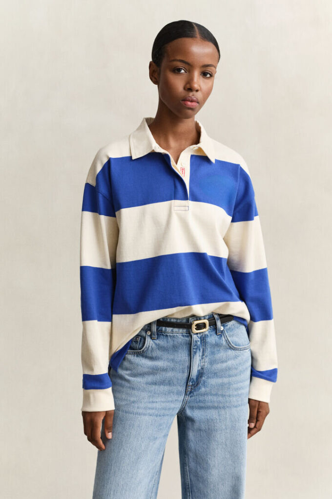 Striped Cotton Heavy Rugger Striped Cotton Heavy Rugger