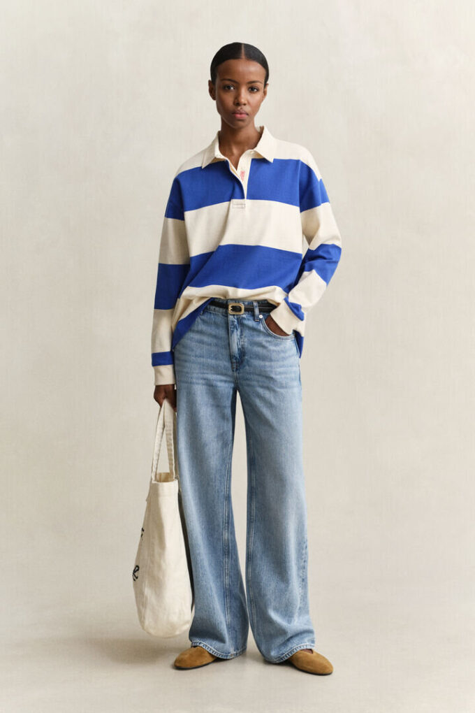 Striped Cotton Heavy Rugger Striped Cotton Heavy Rugger