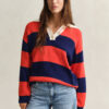 Striped Cotton Rugger Striped Cotton Rugger