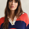 Striped Cotton Rugger Striped Cotton Rugger