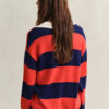 Striped Cotton Rugger Striped Cotton Rugger