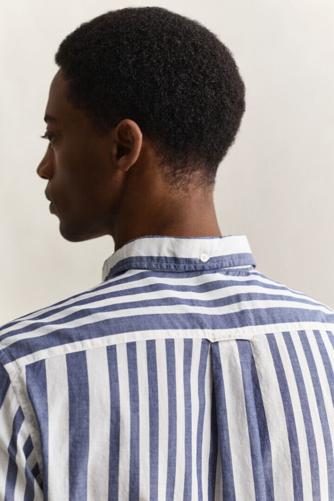 Striped Cotton Voile Shirt Striped Cotton Voile Shirt