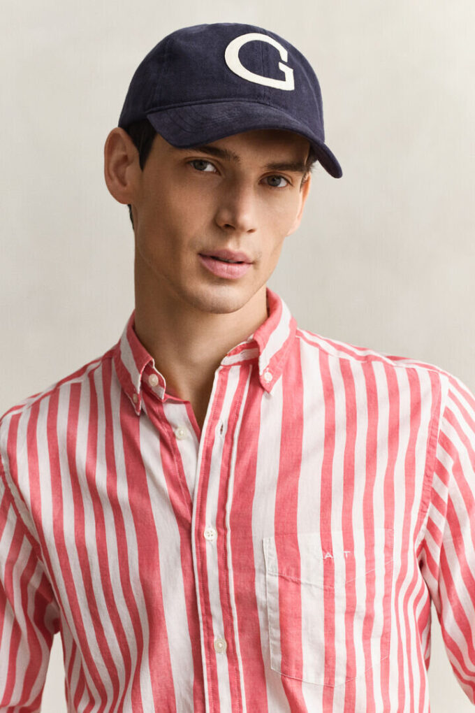 Striped Cotton Voile Shirt Striped Cotton Voile Shirt