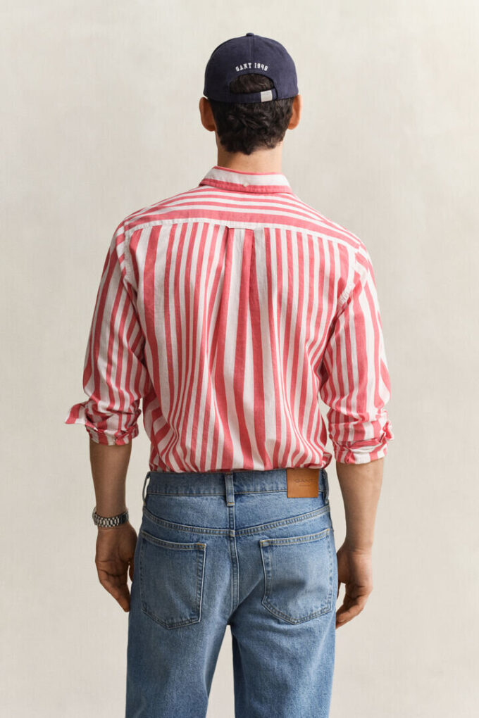 Striped Cotton Voile Shirt Striped Cotton Voile Shirt