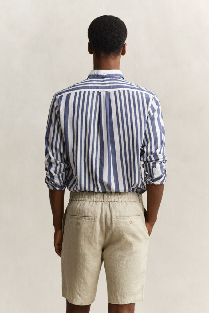 Striped Cotton Voile Shirt Striped Cotton Voile Shirt