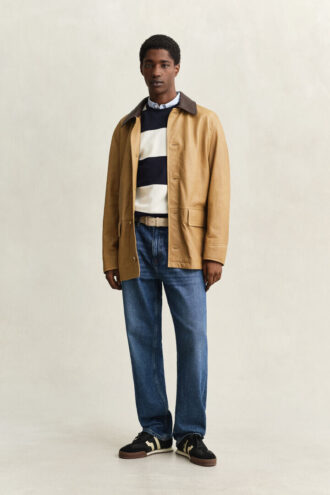 Striped Crew Neck Sweatshirt Striped Crew Neck Sweatshirt