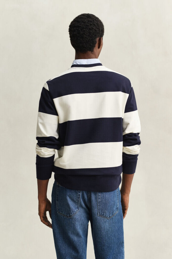 Striped Crew Neck Sweatshirt Striped Crew Neck Sweatshirt