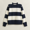 Striped Crew Neck Sweatshirt Striped Crew Neck Sweatshirt