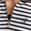 Striped Half-Zip Sweatshirt Striped Half-Zip Sweatshirt