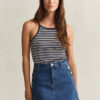 Striped Halterneck Tank Top Striped Halterneck Tank Top