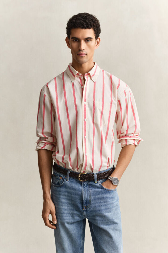 Striped Heritage Poplin Shirt Striped Heritage Poplin Shirt