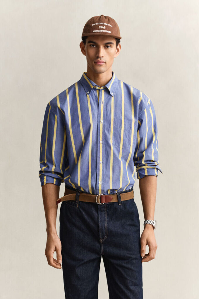 Striped Heritage Poplin Shirt Striped Heritage Poplin Shirt