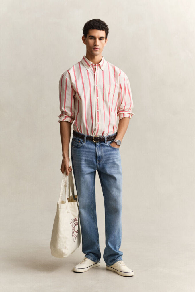 Striped Heritage Poplin Shirt Striped Heritage Poplin Shirt