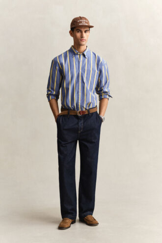 Striped Heritage Poplin Shirt