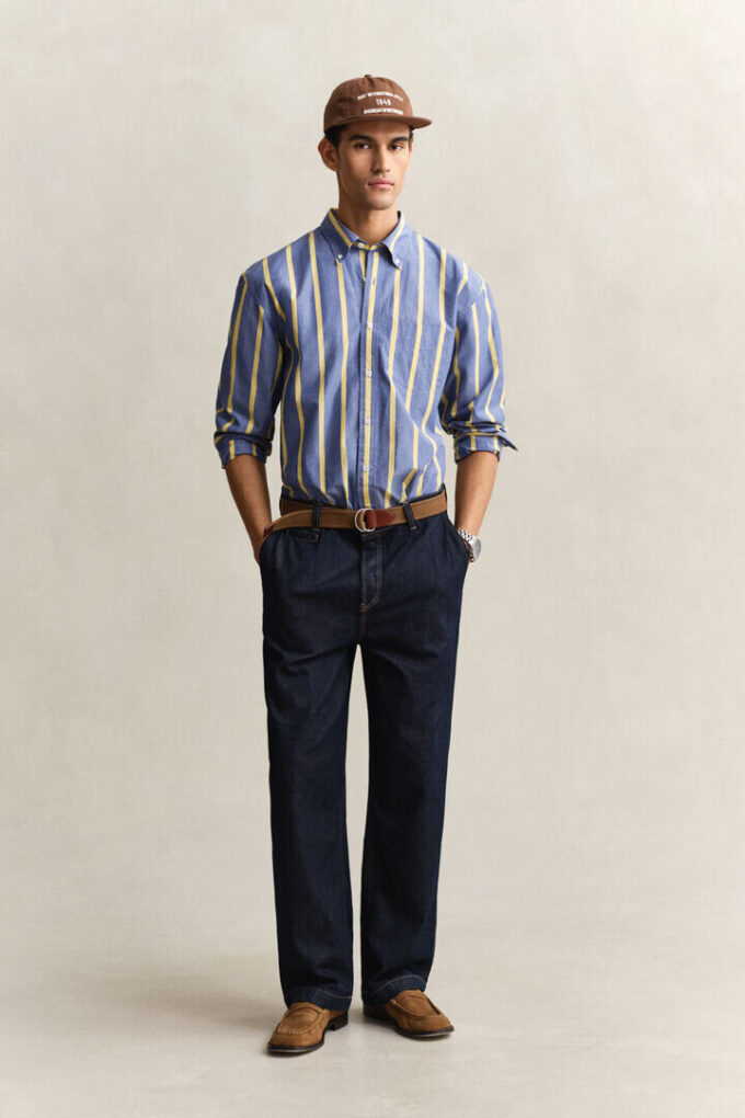 Striped Heritage Poplin Shirt Striped Heritage Poplin Shirt