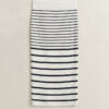 Striped Knitted Pencil Skirt Striped Knitted Pencil Skirt