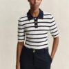 Striped Knitted Rugger