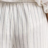 Striped Linen Blend Pants Striped Linen Blend Pants