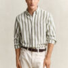 Striped Linen Blend Shirt Striped Linen Blend Shirt