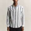 Striped Linen Blend Shirt Striped Linen Blend Shirt