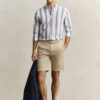 Striped Linen Blend Shirt Striped Linen Blend Shirt