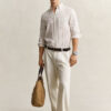 Striped Linen Blend Shirt Striped Linen Blend Shirt
