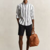 Striped Linen Blend Shirt Striped Linen Blend Shirt