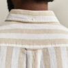 Striped Linen Blend Shirt Striped Linen Blend Shirt