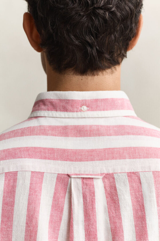 Striped Linen Blend Shirt Striped Linen Blend Shirt