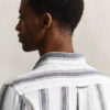 Striped Linen Blend Shirt Striped Linen Blend Shirt