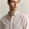 Striped Linen Blend Shirt Striped Linen Blend Shirt