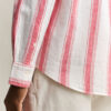 Striped Linen Blend Shirt Striped Linen Blend Shirt