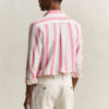 Striped Linen Blend Shirt Striped Linen Blend Shirt