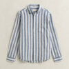 Striped Linen Blend Shirt Striped Linen Blend Shirt