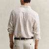 Striped Linen Blend Shirt Striped Linen Blend Shirt