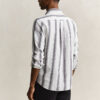 Striped Linen Blend Shirt Striped Linen Blend Shirt