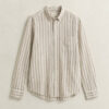 Striped Linen Blend Shirt Striped Linen Blend Shirt
