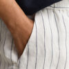 Striped Linen Blend Shorts Striped Linen Blend Shorts