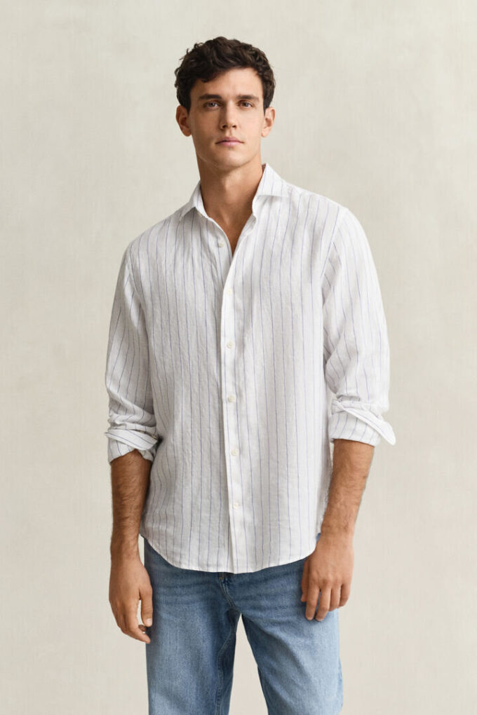 Striped Linen Shirt Striped Linen Shirt