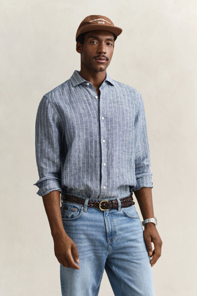 Striped Linen Shirt Striped Linen Shirt