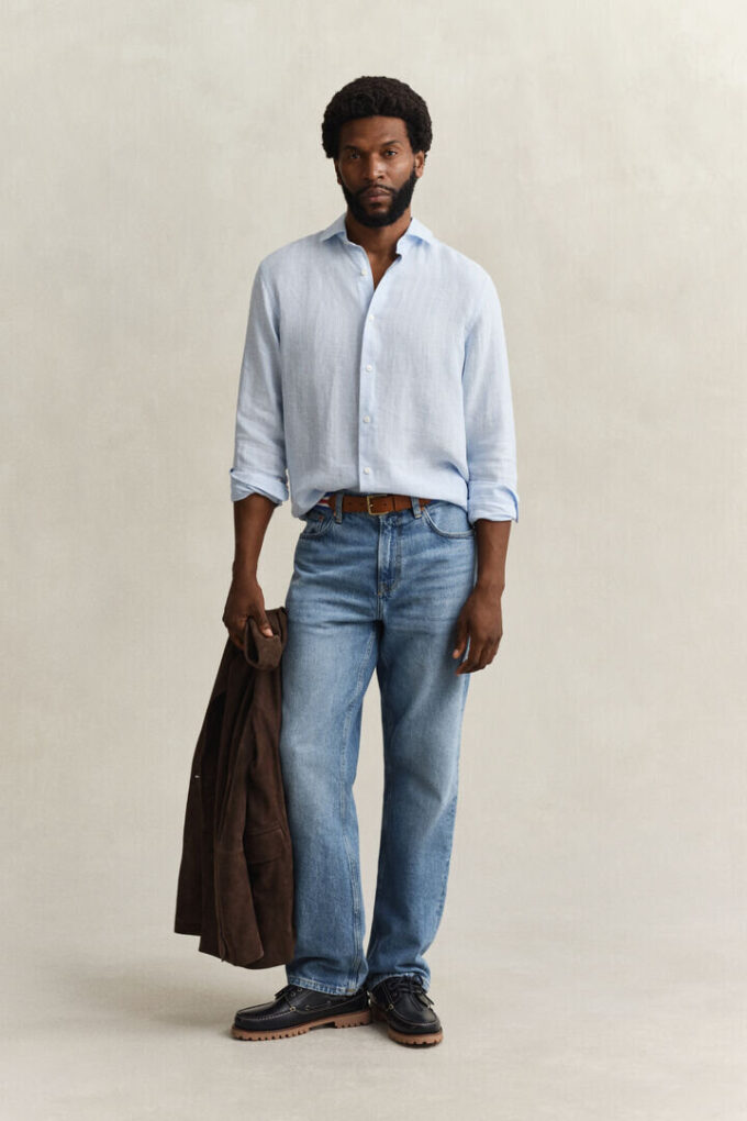 Striped Linen Shirt Striped Linen Shirt